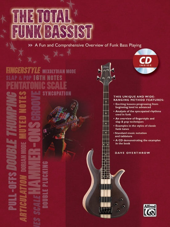Total Funk Bassist Book and CD