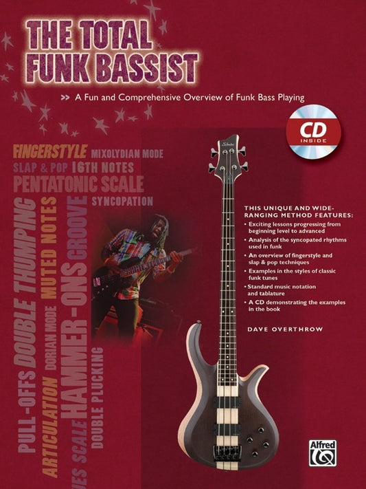 Total Funk Bassist Book and CD