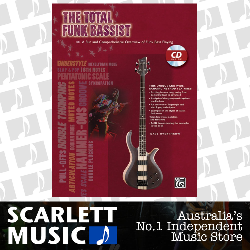 Total Funk Bassist Book and CD — view 2