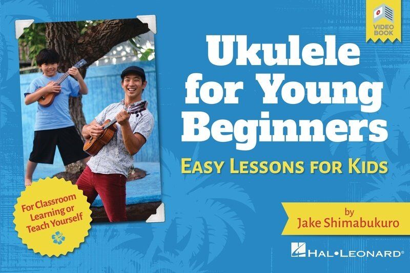 Ukulele for Young Beginners Book by Hal Leonard - 16 Pages with Online Video Lessons