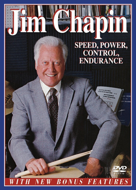 Jim Chapin: Speed Power Control Endurance Drum DVD