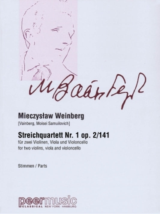 Weinberg - String Quartet No 1 Parts