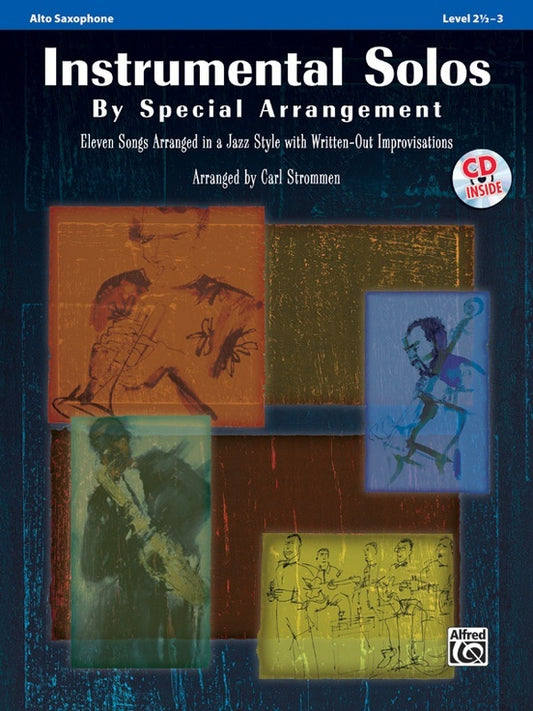 Inst Solos By Special Arrangement Alto Sax Book/CD