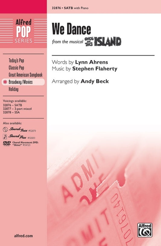 We Dance SATB Choral Sheet Music