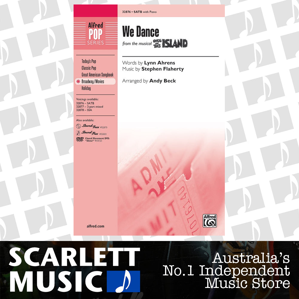 We Dance SATB Choral Sheet Music — view 2