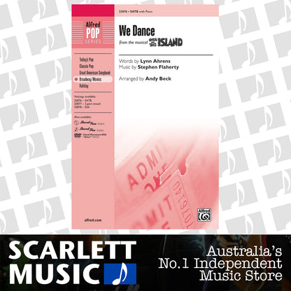 We Dance SATB Choral Sheet Music — view 2