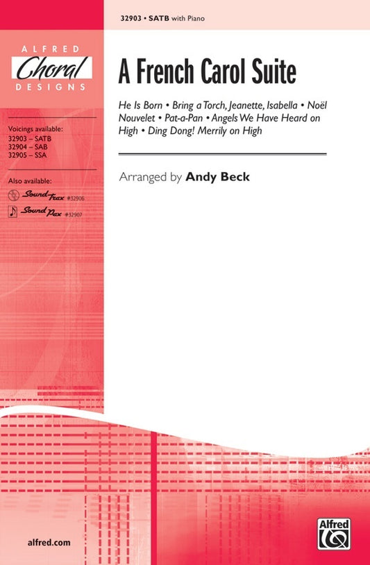 A French Carol Suite SATB Choral Sheet Music
