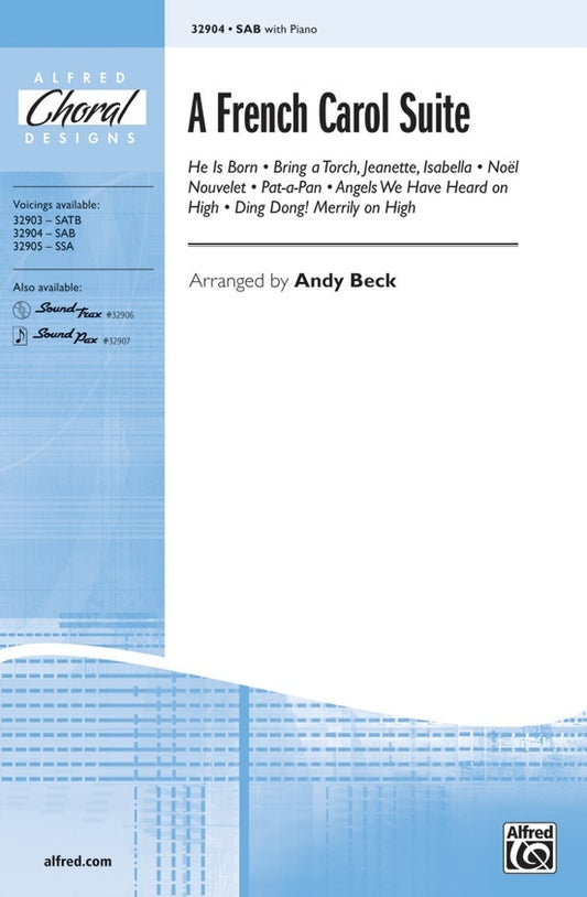 A French Carol Suite SAB Choral Sheet Music