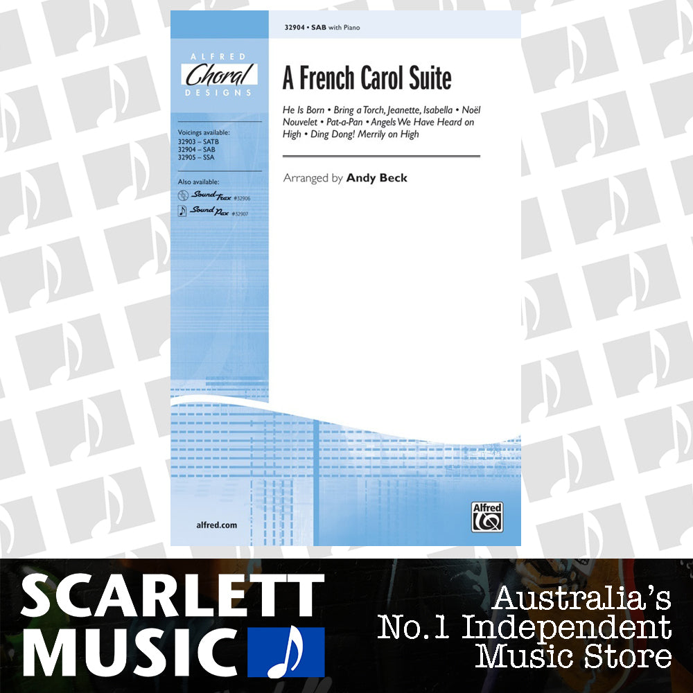 A French Carol Suite SAB Choral Sheet Music — view 2
