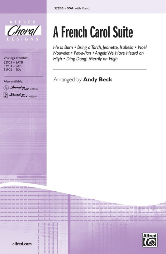 A French Carol Suite SSA Choral Sheet Music