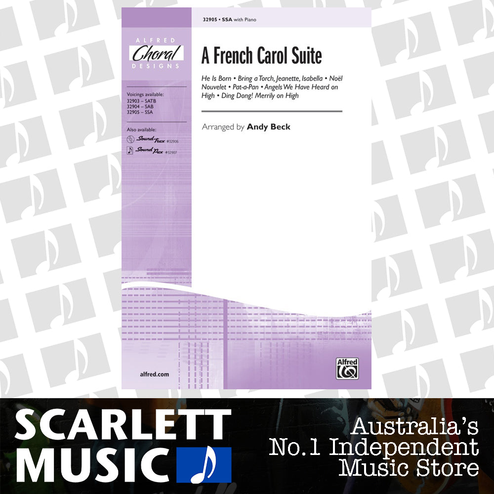 A French Carol Suite SSA Choral Sheet Music — view 2