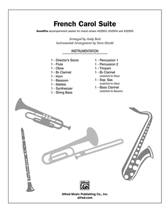 A French Carol Suite S/Pax Choral Sheet Music