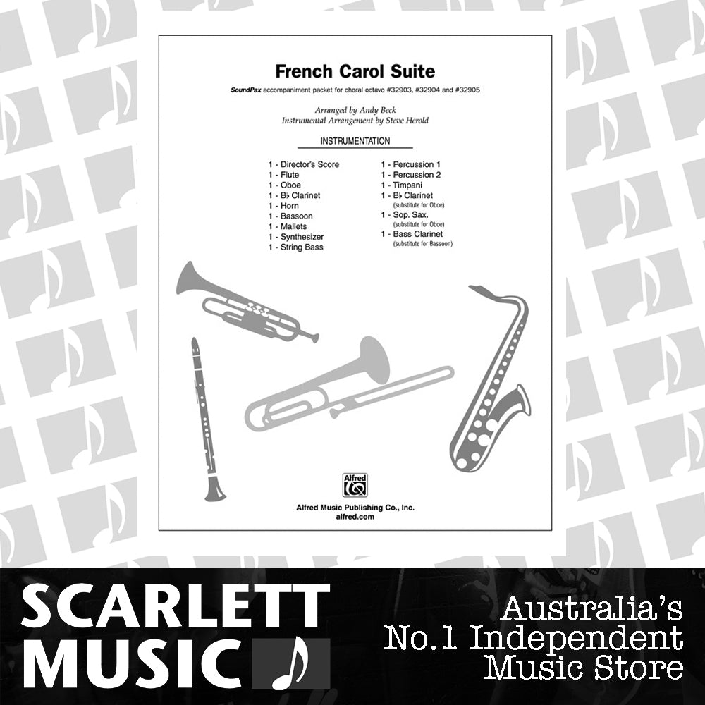 A French Carol Suite S/Pax Choral Sheet Music — view 2