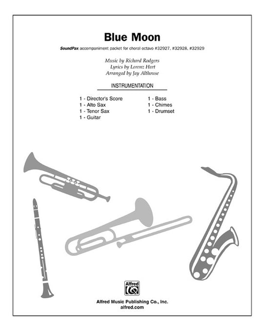 Blue Moon Choral Sheet Music S/PAX