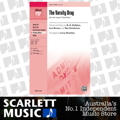 The Varsity Drag SATB Choral Sheet Music — view 2