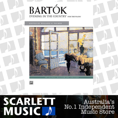 Bartók Evening in the Country Piano Sheet Music — view 2