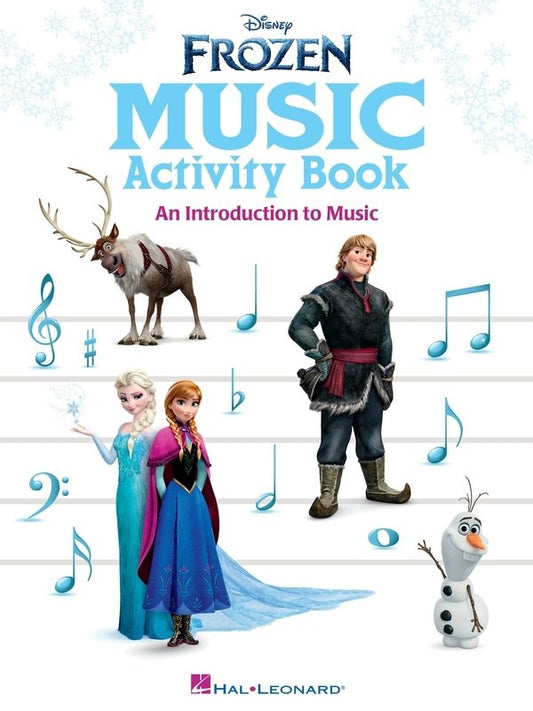 Frozen Music Activity Book by Hal Leonard - 72 Pages for Guitar, Keyboard, and Piano Activities