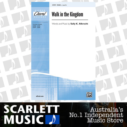 Walk in the Kingdom SSAB Choral Sheet Music — view 2