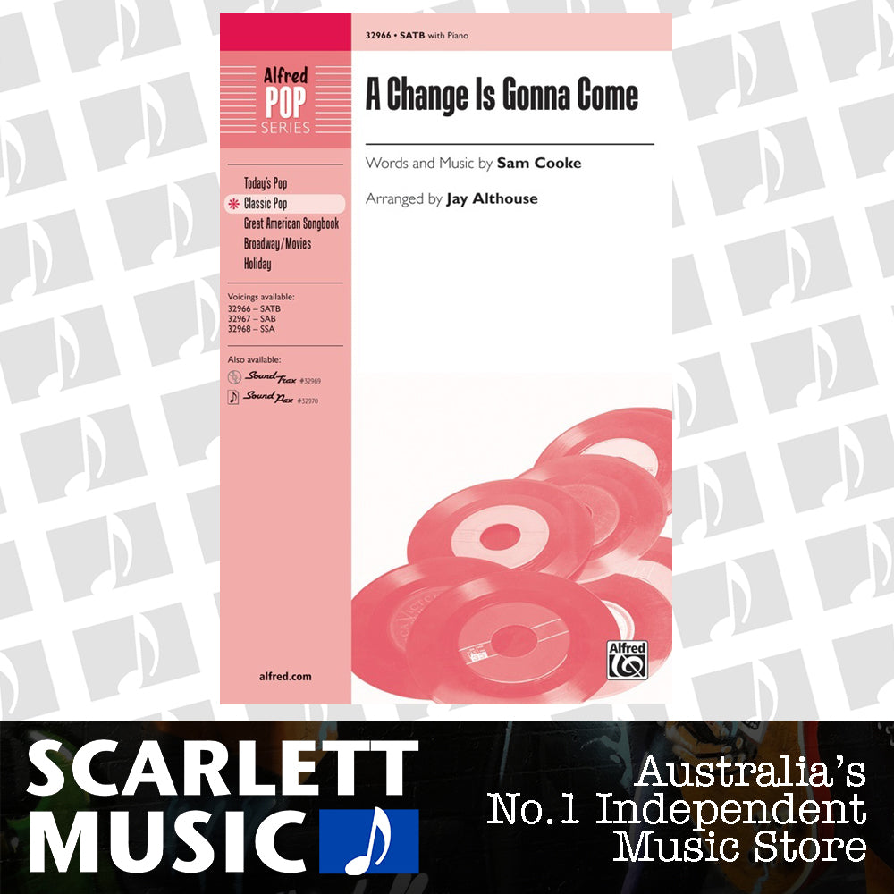A Change Is Gonna Come SATB Choral Sheet Music — view 2