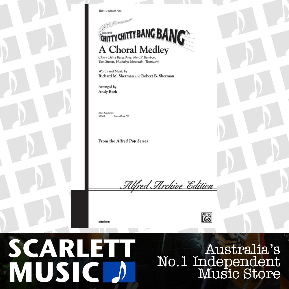 Chitty Chitty Bang Bang A Choral Medley 2 Part — view 2