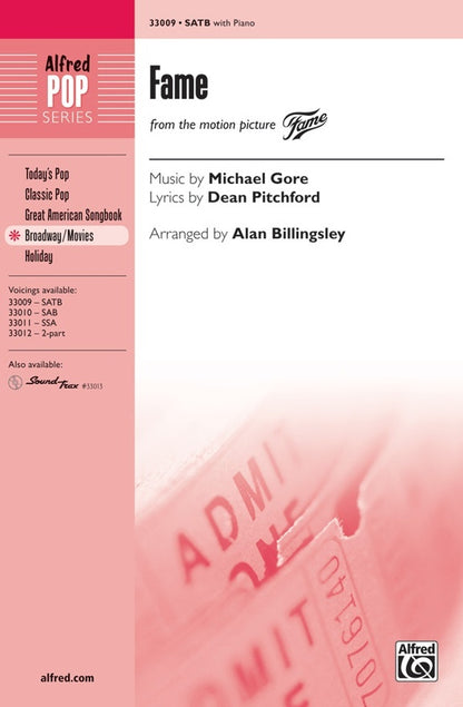 Fame SATB
