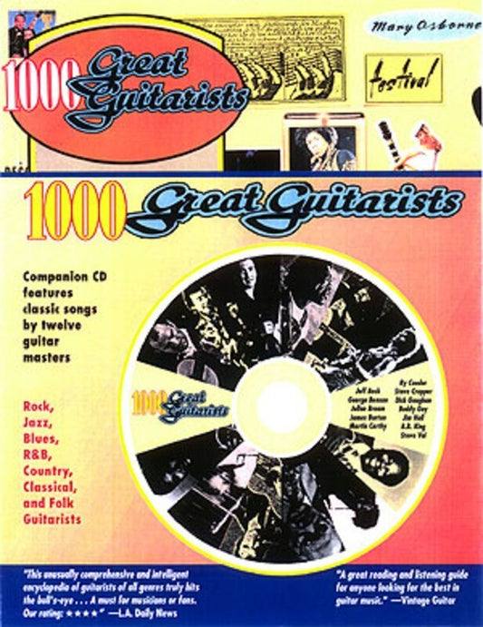 Great Guitarists 1000 Book/CD Guitar