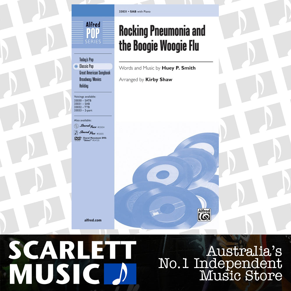 Rocking Pneumonia & The Boogie Woogie Flu SAB — view 2