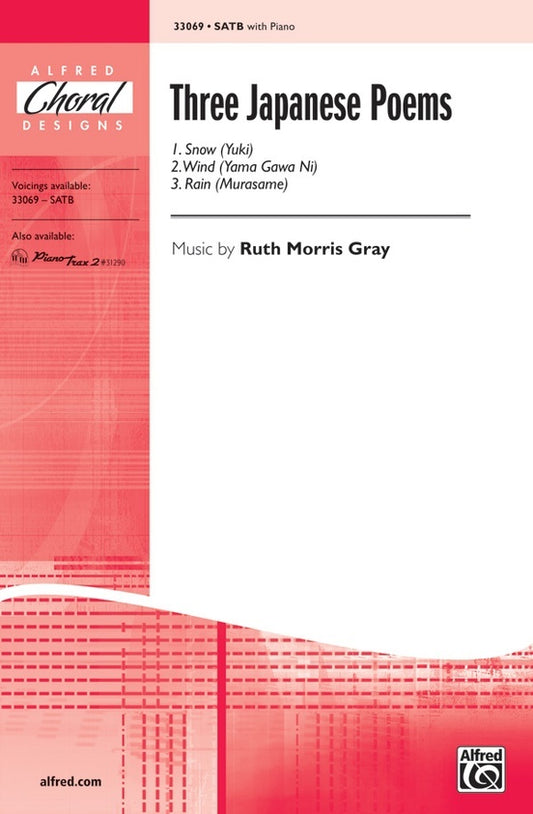 Three Japanese Poems for SATB Choral Performance