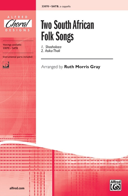 Two African Folk Songs for SATB Choral Sheet Music