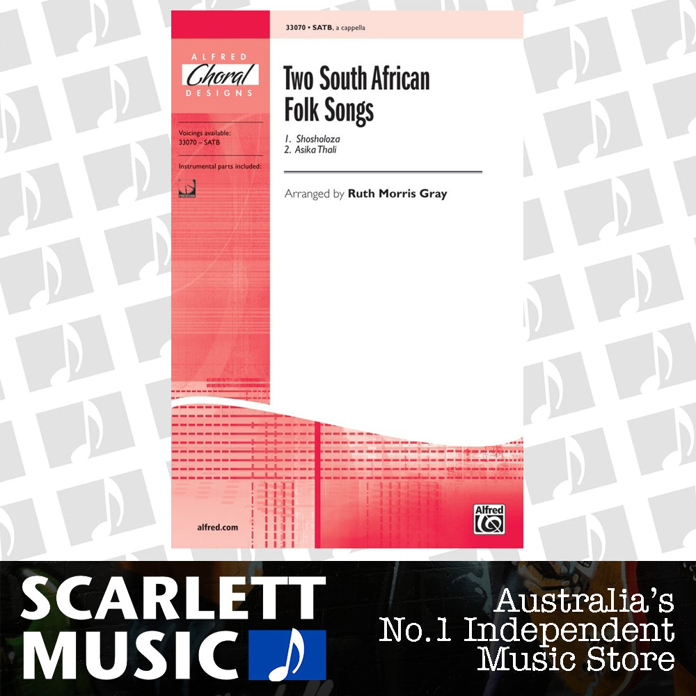 Two African Folk Songs for SATB Choral Sheet Music — view 2