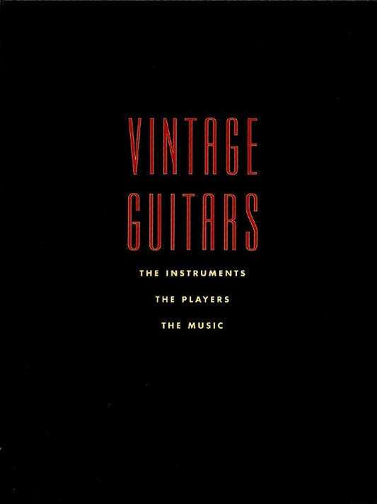 Vintage Guitars Hard Cover