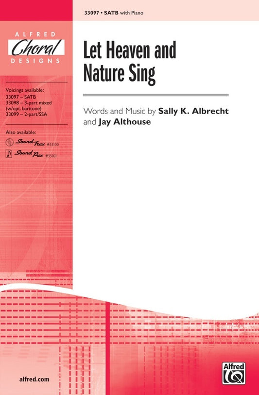 Let Heaven And Nature Sing SATB