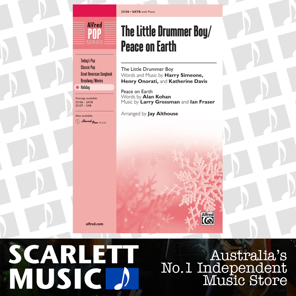 Little Drummer Boy / Peace On Earth SATB — view 2