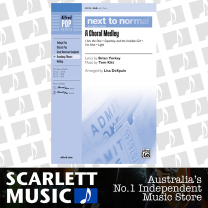 Next To Normal A Choral Medley SAB — view 2