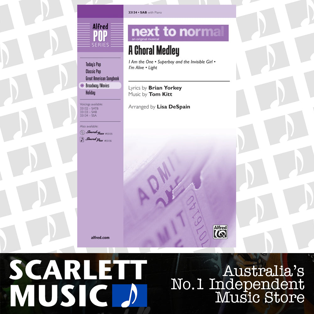 Next To Normal A Choral Medley SSA — view 2