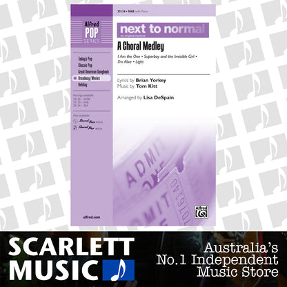 Next To Normal A Choral Medley SSA — view 2