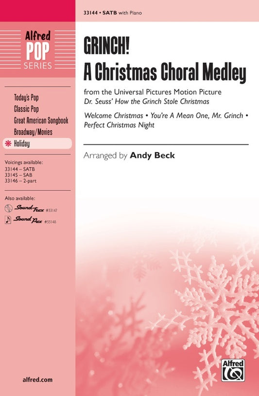 Grinch! A Christmas Choral Melody SATB