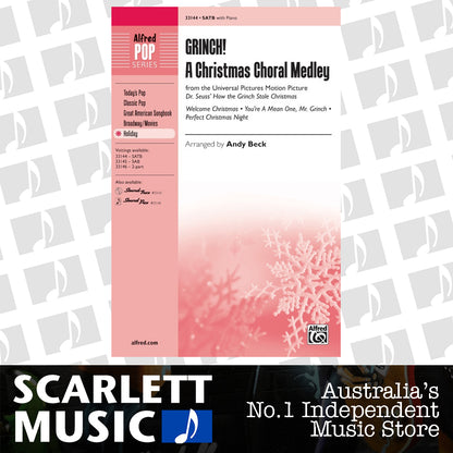 Grinch! A Christmas Choral Melody SATB — view 2