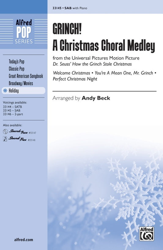Grinch! A Christmas Choral Melody SAB