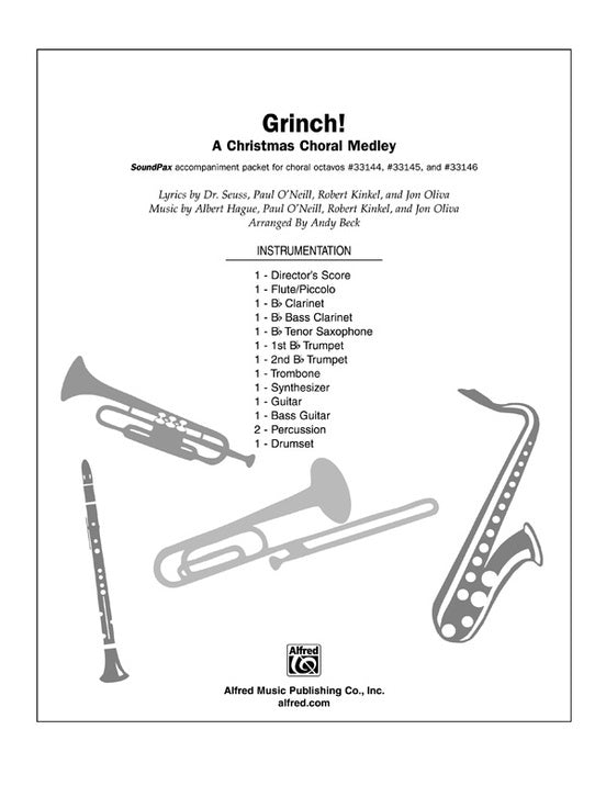 Grinch! A Christmas Choral Melody Soundpax