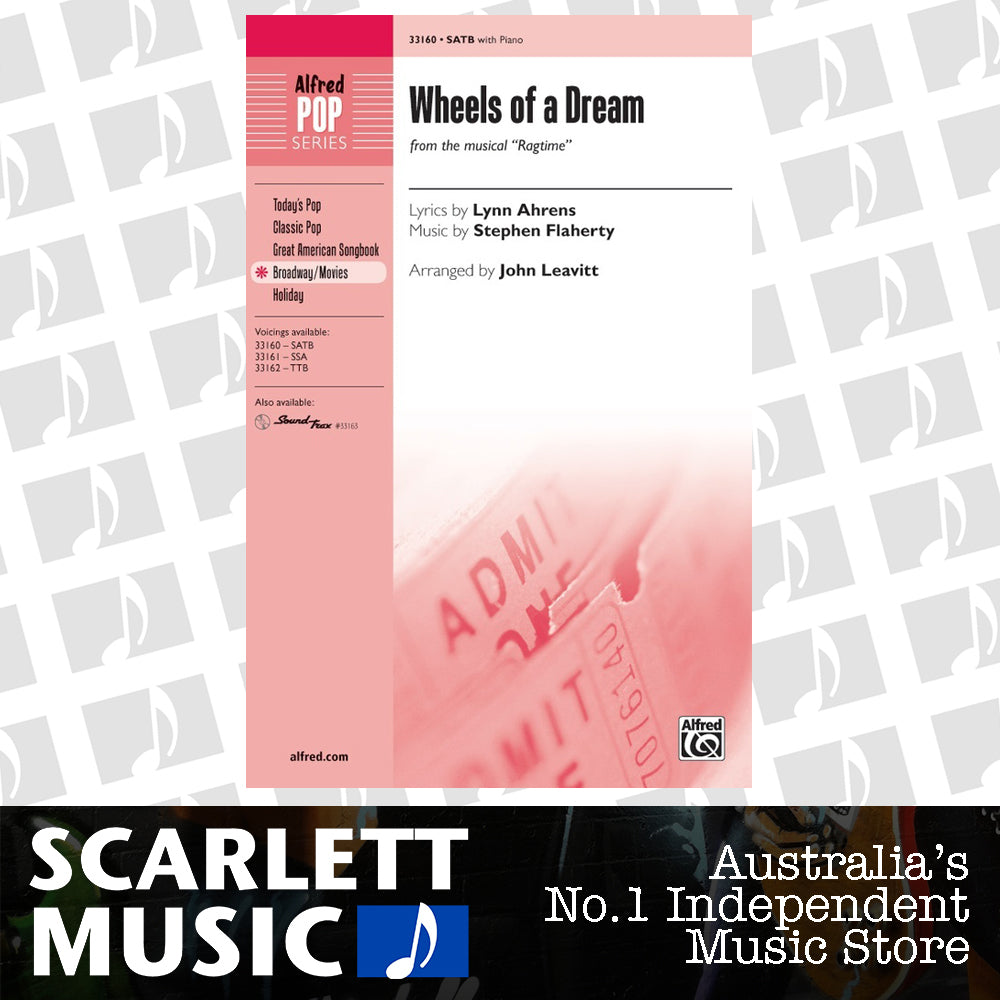Wheels of a Dream SATB Choral Sheet Music — view 2