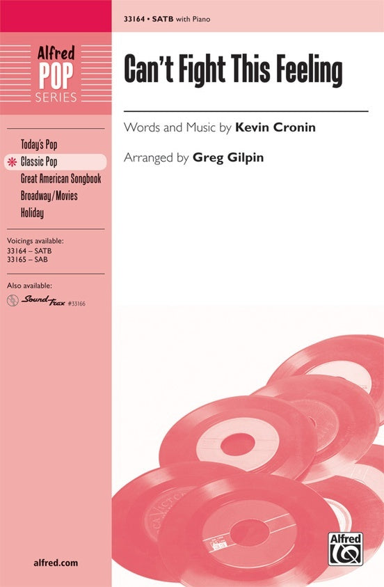 Can't Fight This Feeling SATB Choral Sheet Music