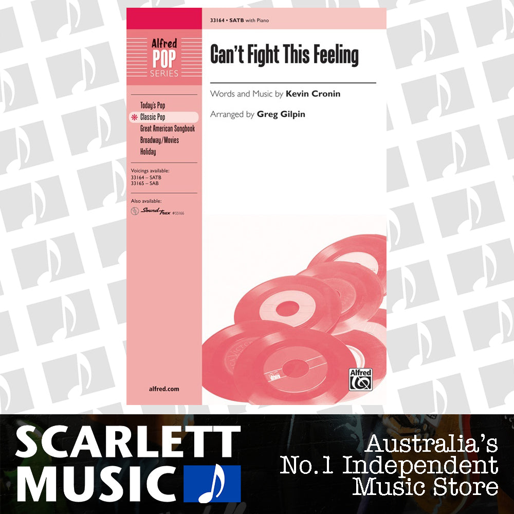 Can't Fight This Feeling SATB Choral Sheet Music — view 2