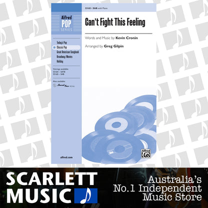 Can't Fight This Feeling SAB Choral Sheet Music — view 2