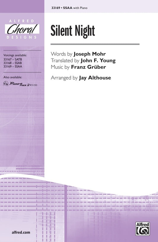 Silent Night SSAA Choral Sheet Music