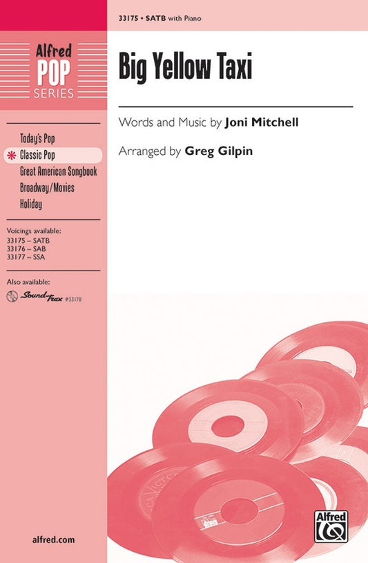Big Yellow Taxi SATB