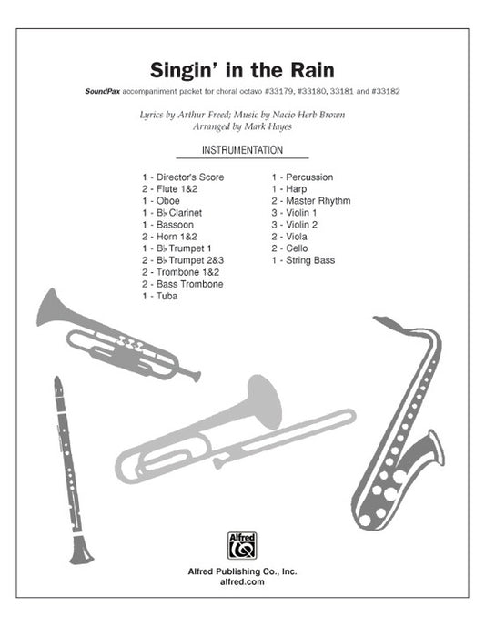 Singin' in the Rain Choral Sheet Music
