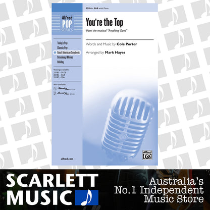 You're the Top SAB Choral Sheet Music — view 2