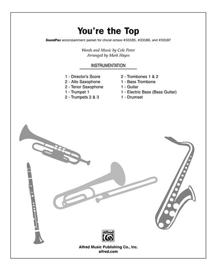 You're the Top S/PAX Choral Sheet Music