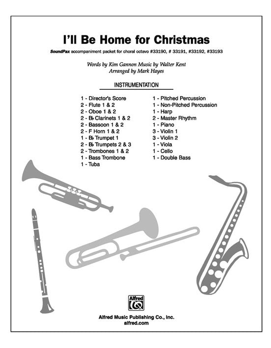 I'Ll Be Home For Christmas Soundpax